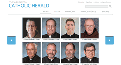 Desktop Screenshot of catholicherald.com